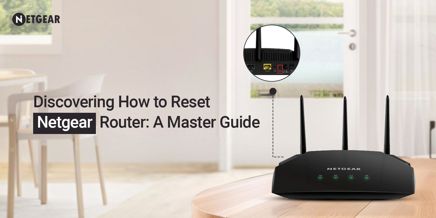 how to reset Netgear router