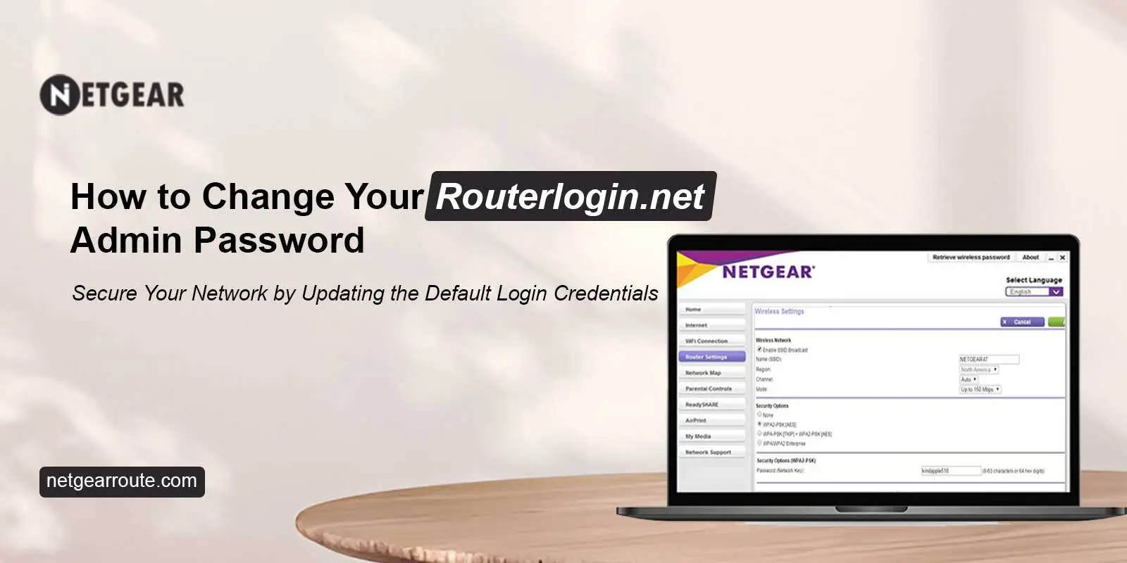 Routerlogin.net Admin Password